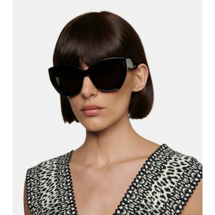 * Alaia Square Acetate Sunglasses