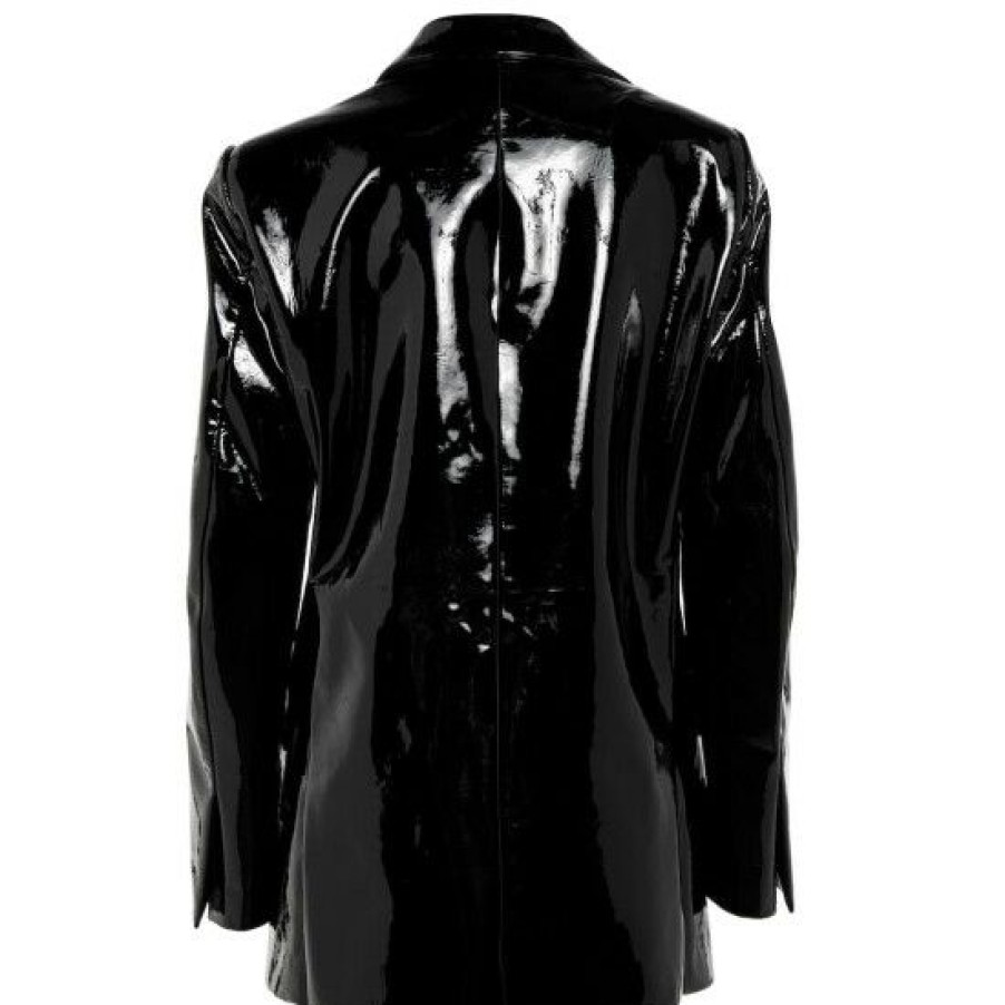 * Alaia Patent Leather Jacket