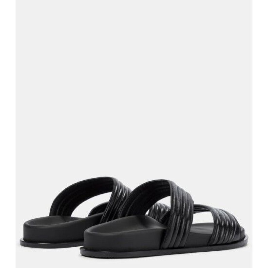 * Alaia Leather Sandals