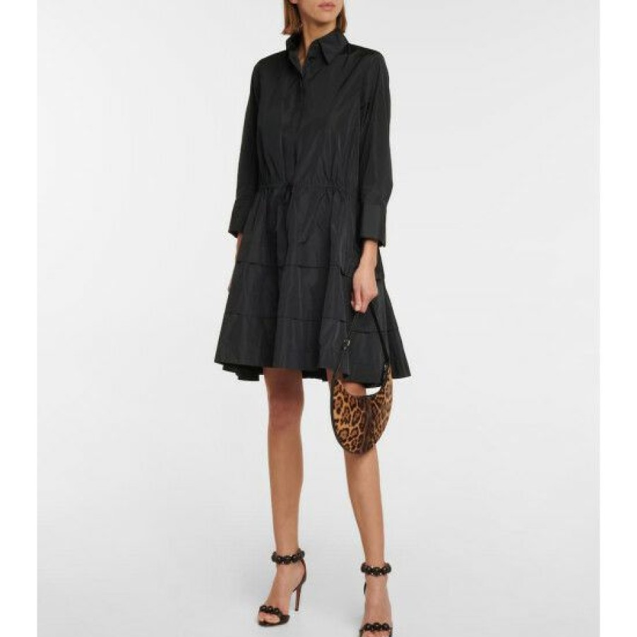 * Alaia Jersey Shirt Dress