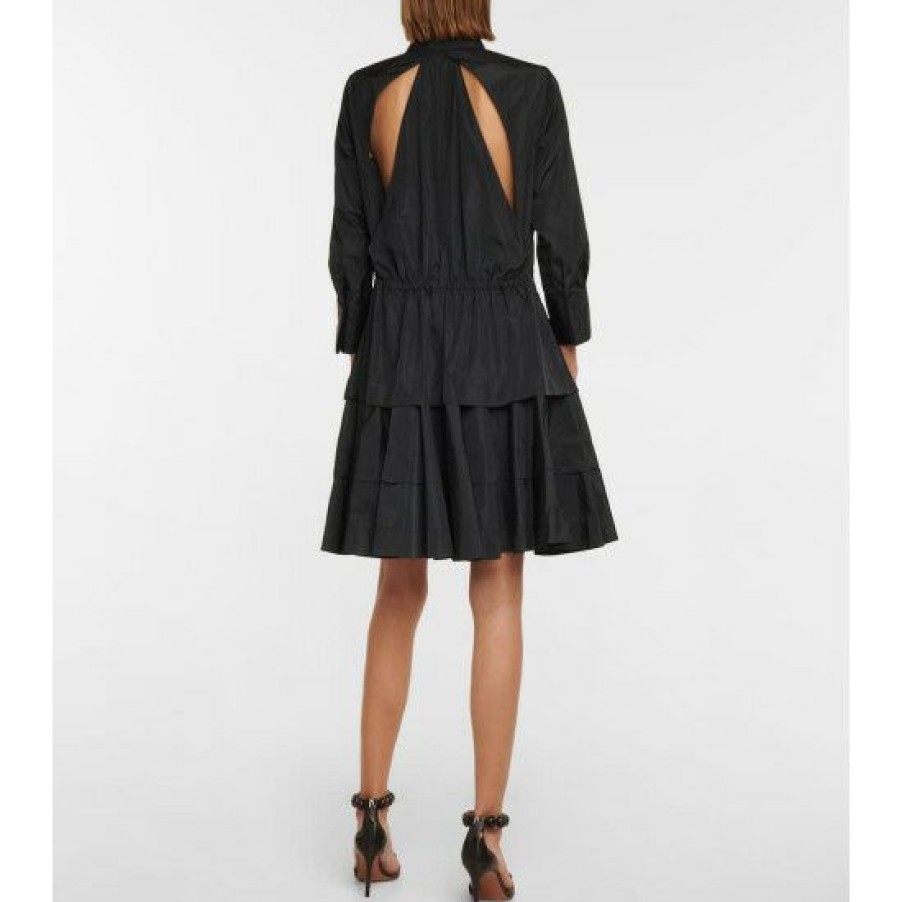 * Alaia Jersey Shirt Dress