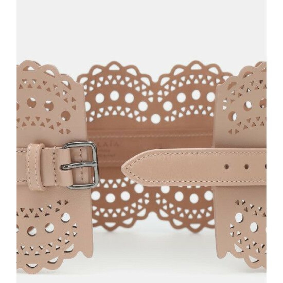 * Alaia Leather Corset Belt