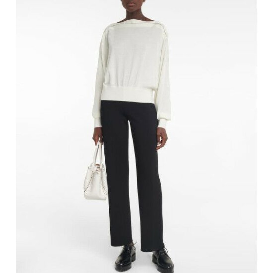 * Alaia Wool-Blend Sweater