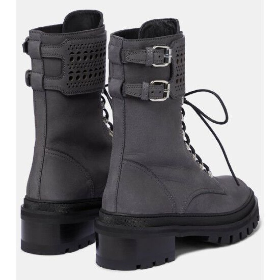 * Alaia Chunky Combat Boots