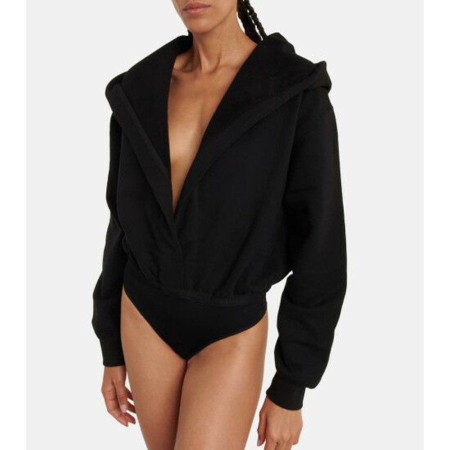 * Alaia Hooded Bodysuit