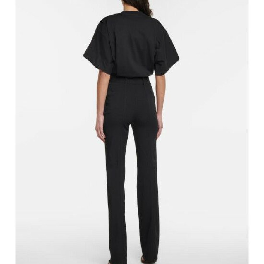 * Alaia Twill Straight Pants