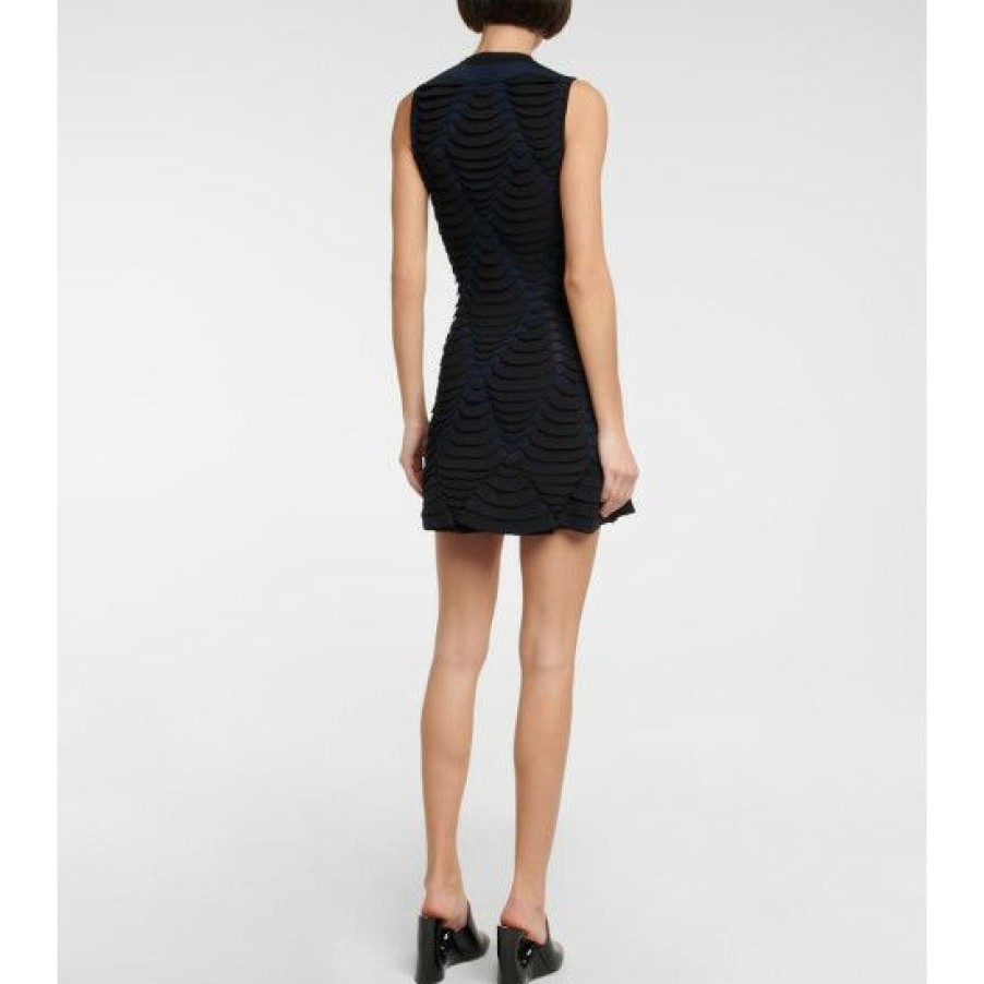 * Alaia 3D-Knit Minidress