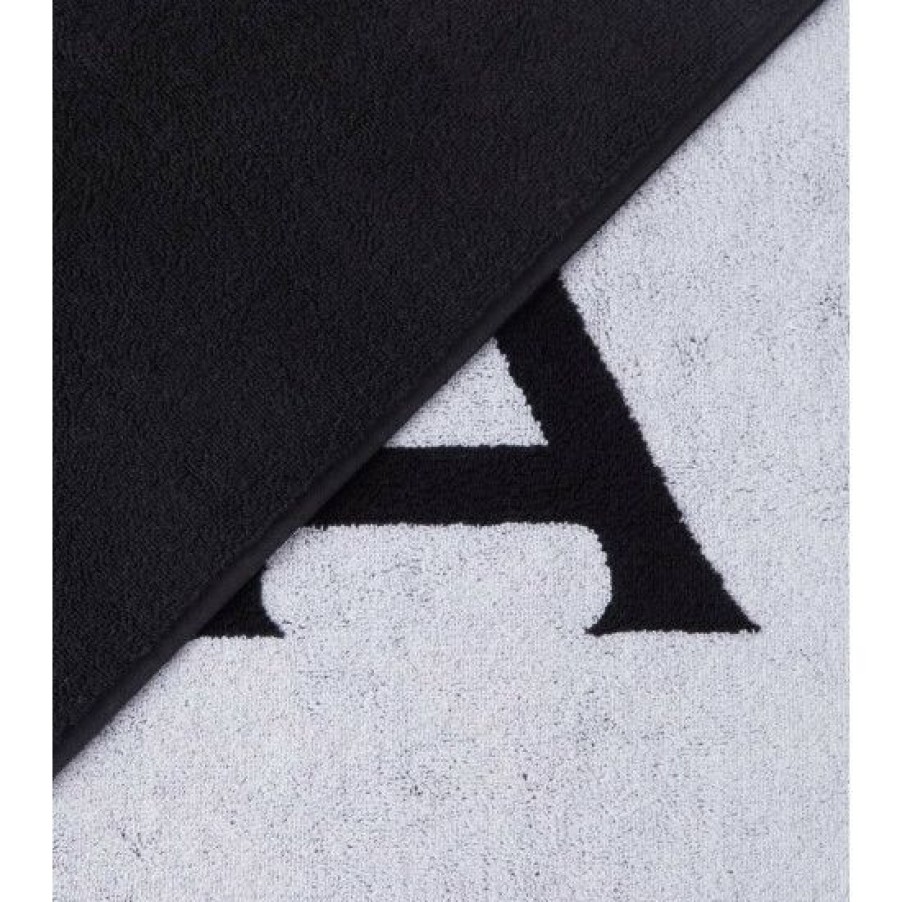 * Alaia Logo Jacquard Cotton Towel