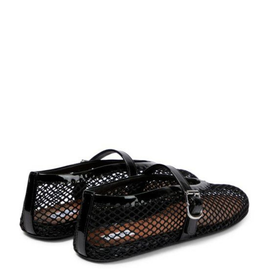 * Alaia Fishnet Ballet Flats