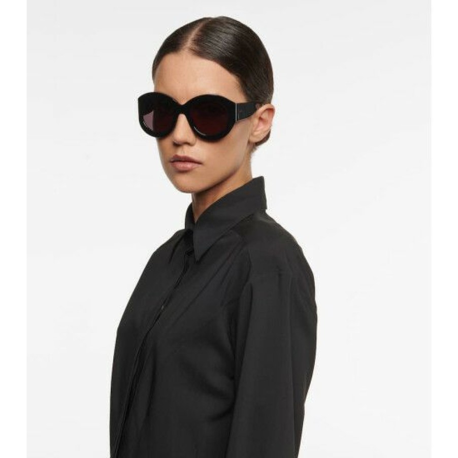 * Alaia Oversized Round Sunglasses