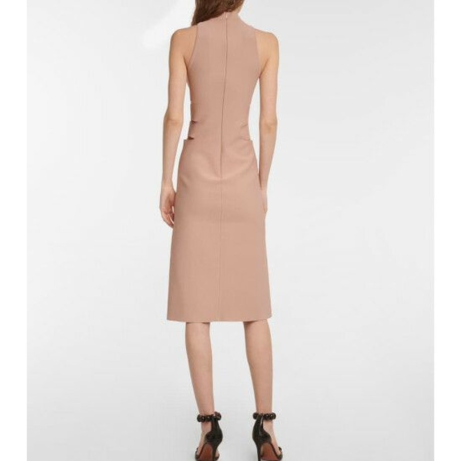 * Alaia Cutout Midi Dress