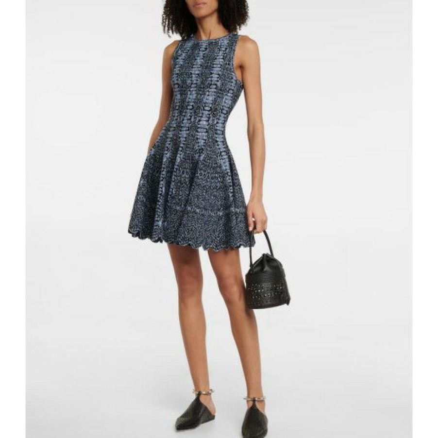 * Alaia Jacquard Minidress