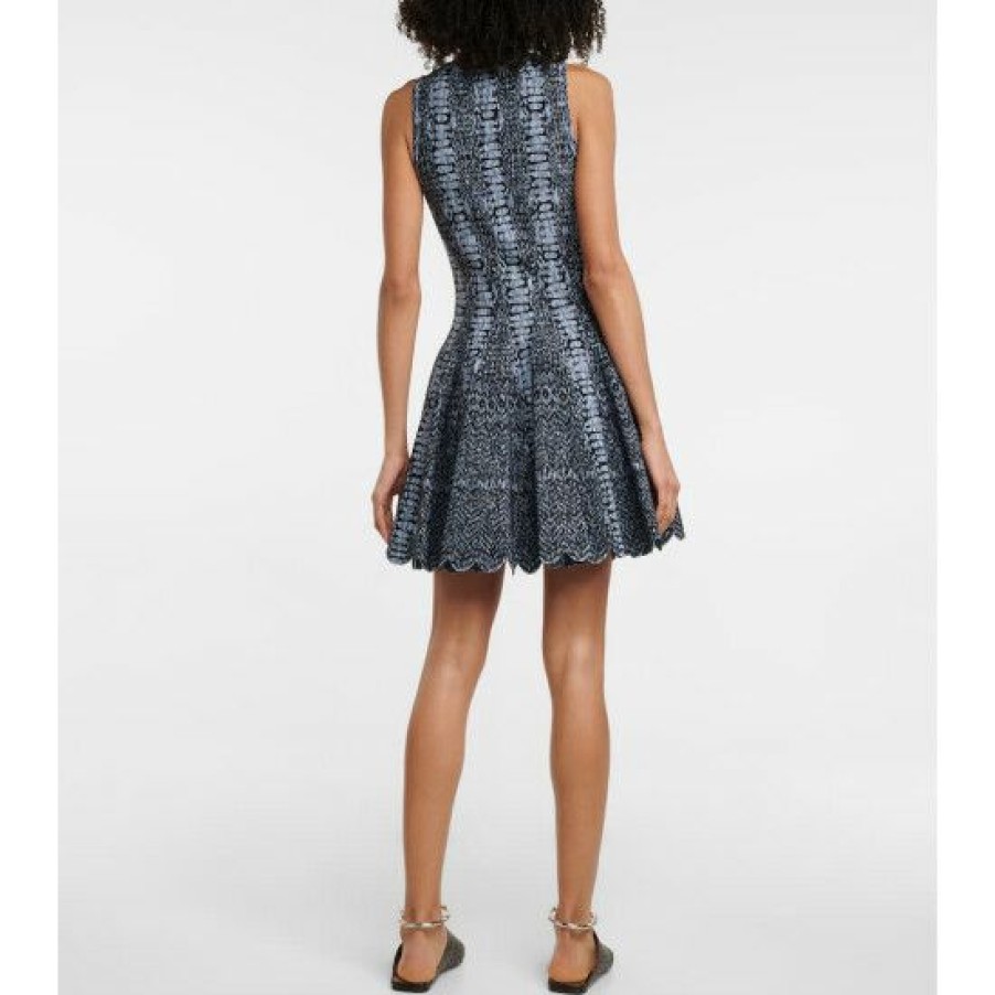 * Alaia Jacquard Minidress