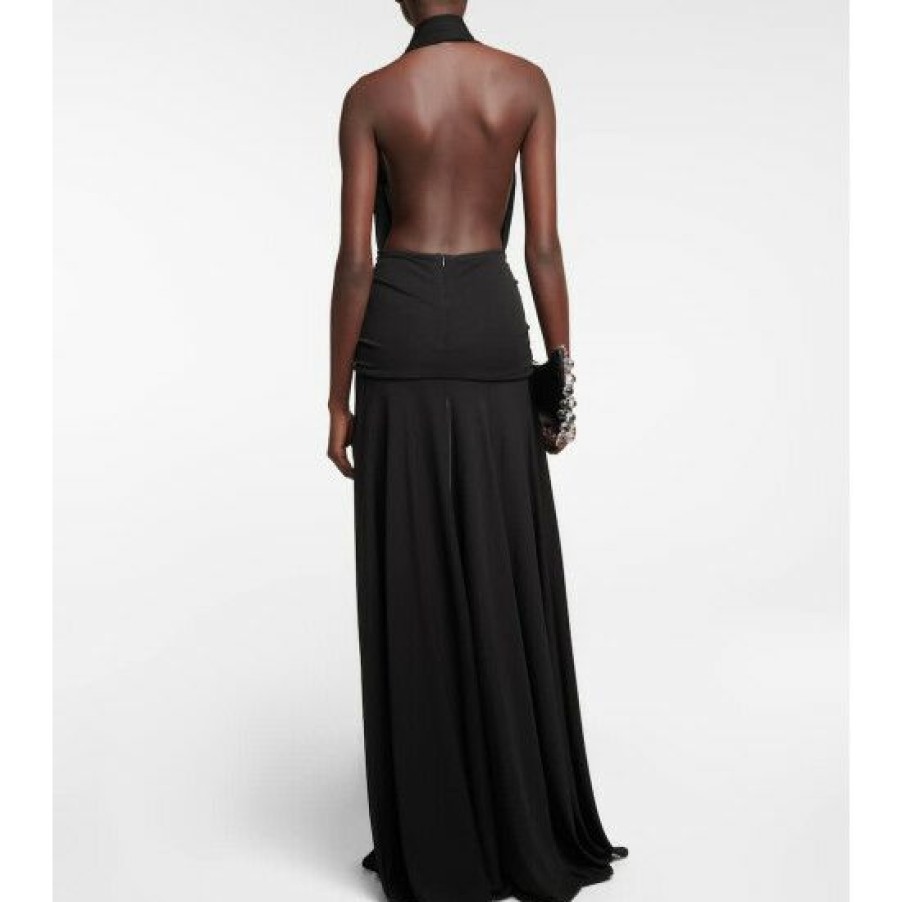 * Alaia Halterneck Gown