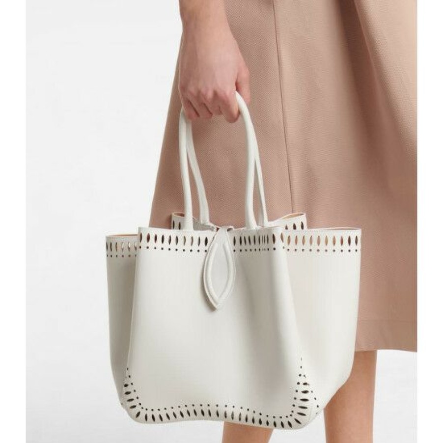 * Alaia Angele 25 Leather Tote