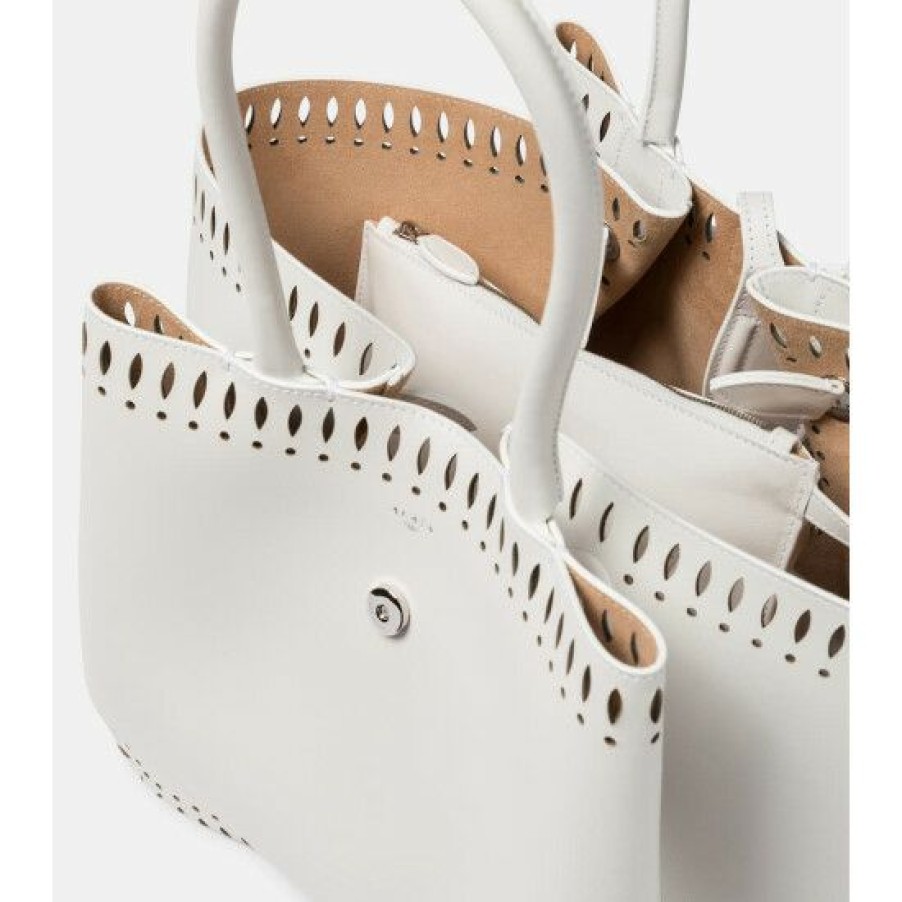 * Alaia Angele 25 Leather Tote