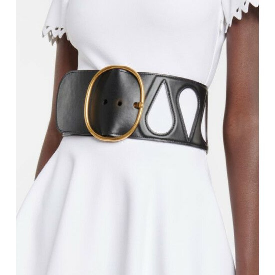 * Alaia Leather Belt