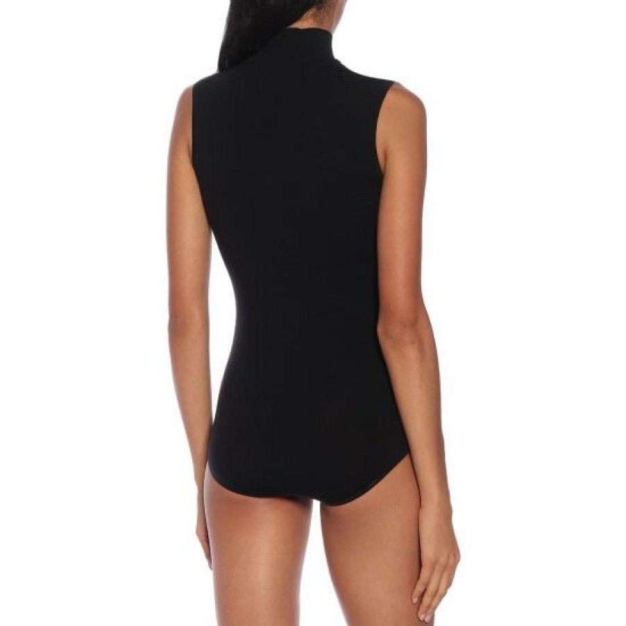 * Alaia Wool-Blend Bodysuit