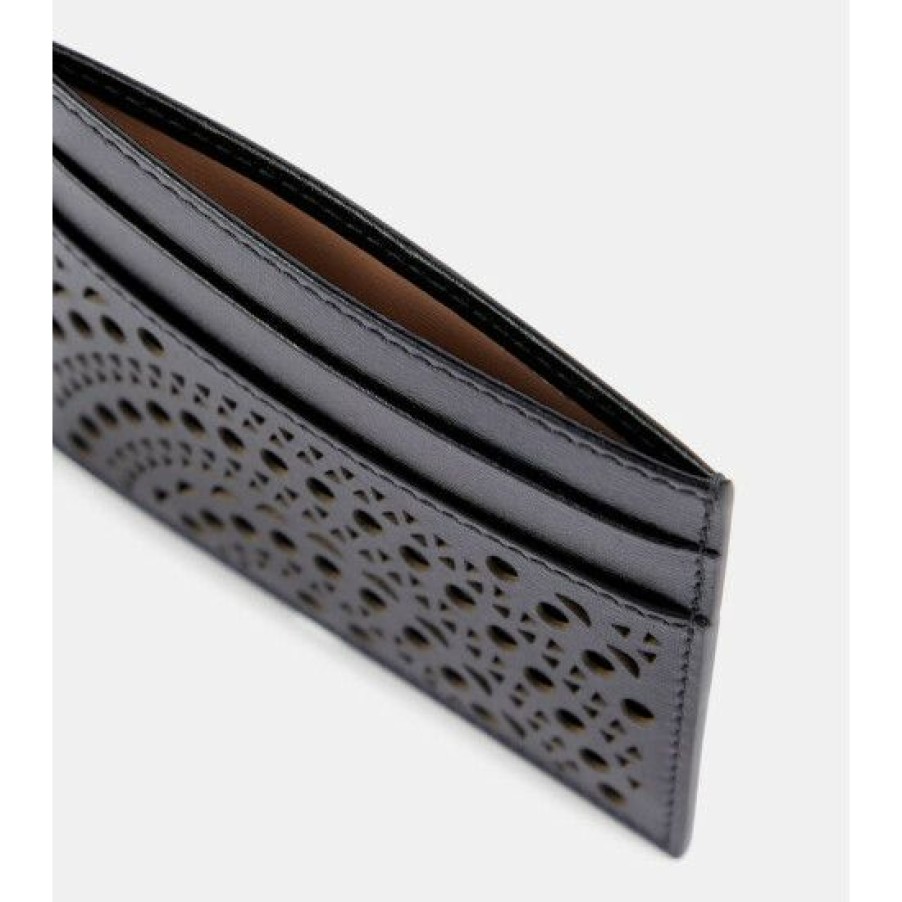 * Alaia Leather Card Holder