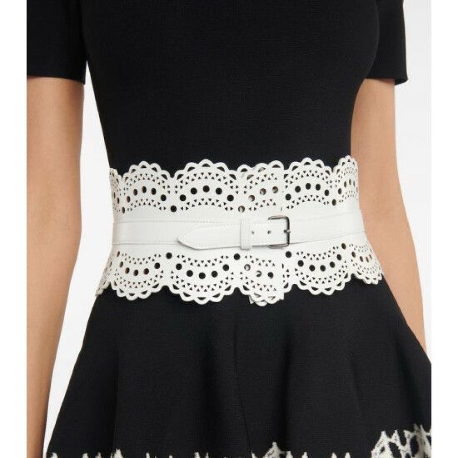 * Alaia Leather Corset Belt