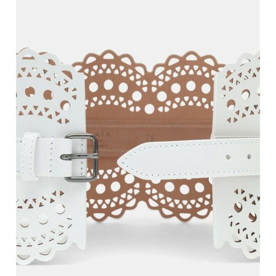 * Alaia Leather Corset Belt