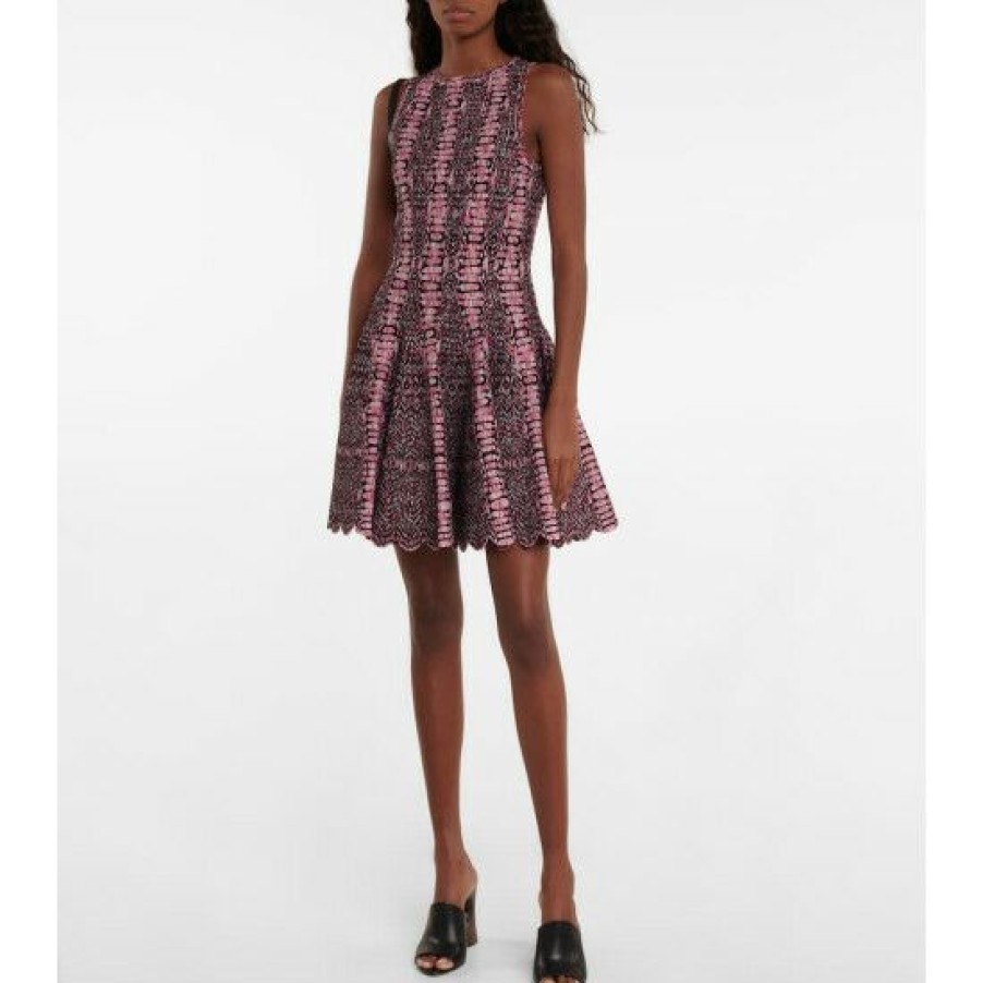 * Alaia Jacquard Minidress