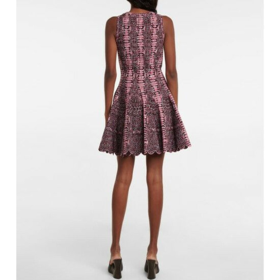 * Alaia Jacquard Minidress