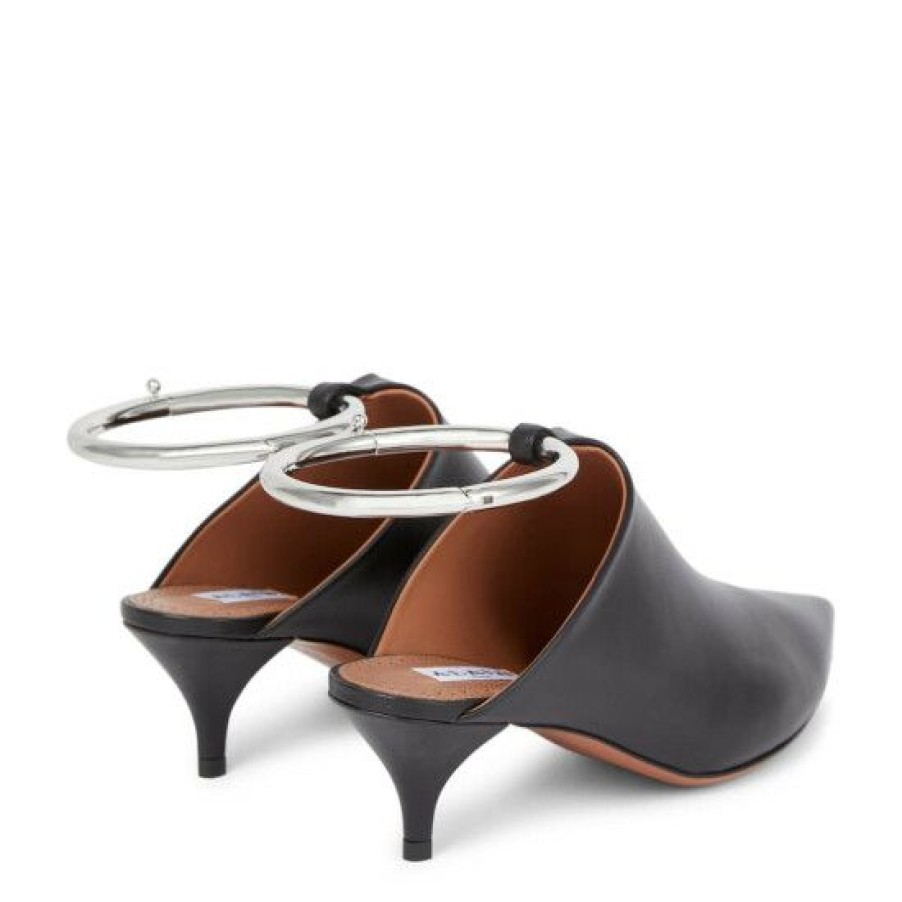 * Alaia Convertible Leather Mules