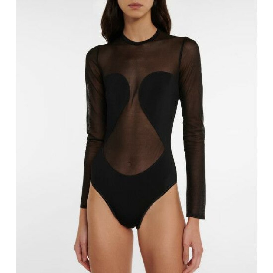 * Alaia Paneled Bodysuit