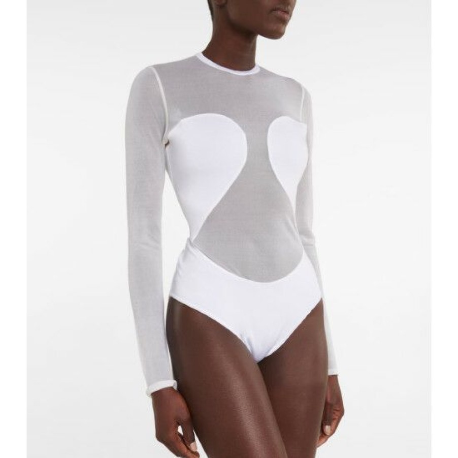 * Alaia Paneled Bodysuit