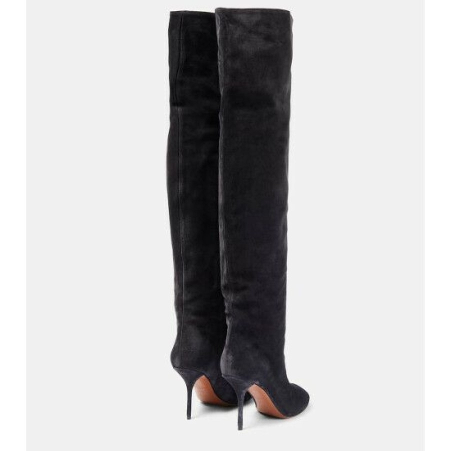 * Alaia Fluide 90 Suede Boots