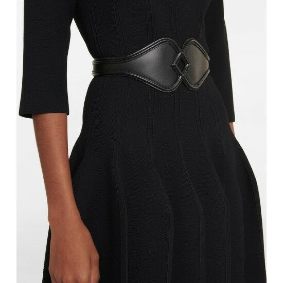 * Alaia Leather Corset Belt