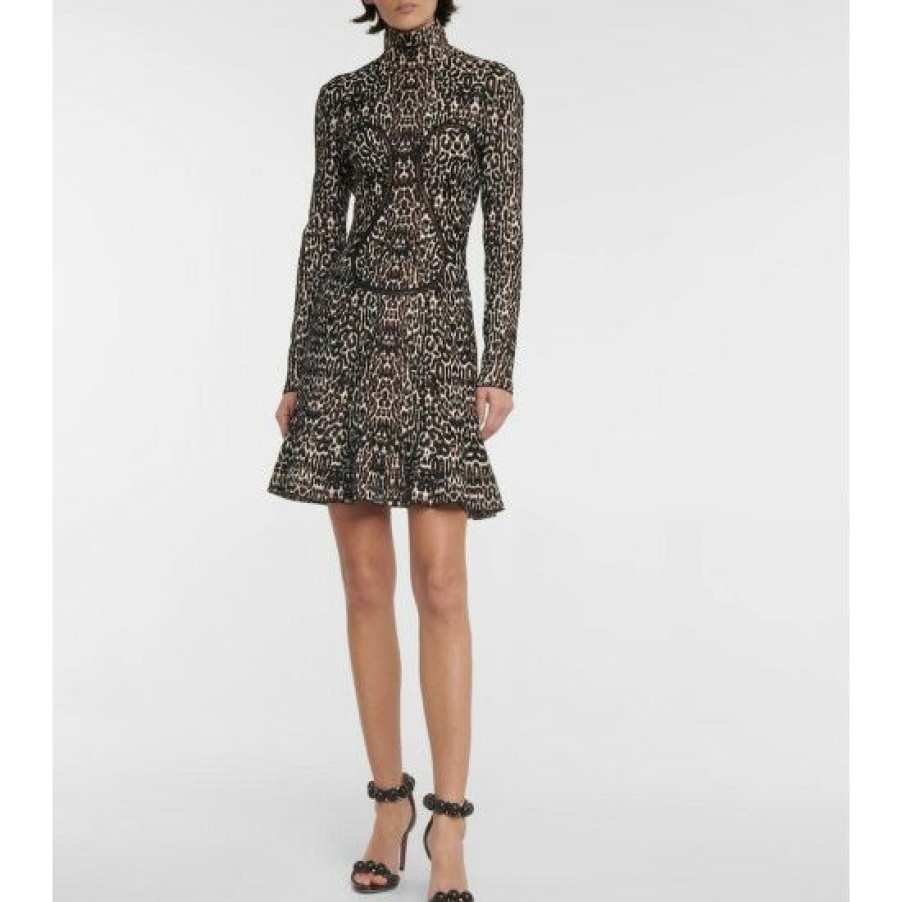 * Alaia Jacquard Minidress