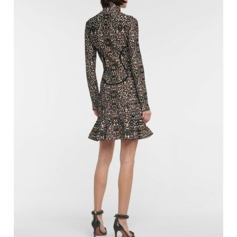 * Alaia Jacquard Minidress