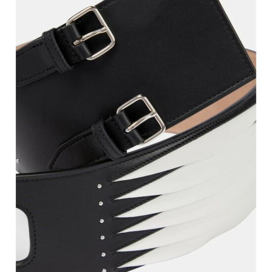 * Alaia Leather Corset Belt