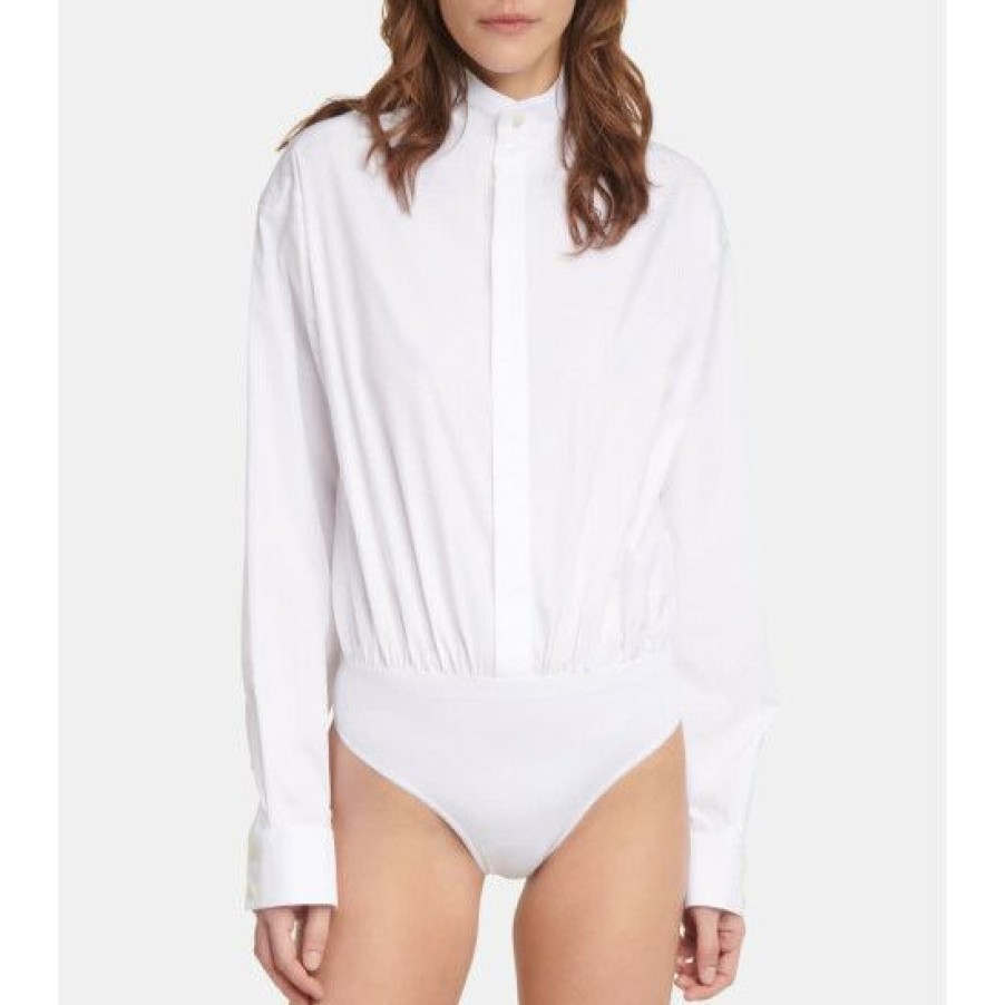 * Alaia Cotton Bodysuit