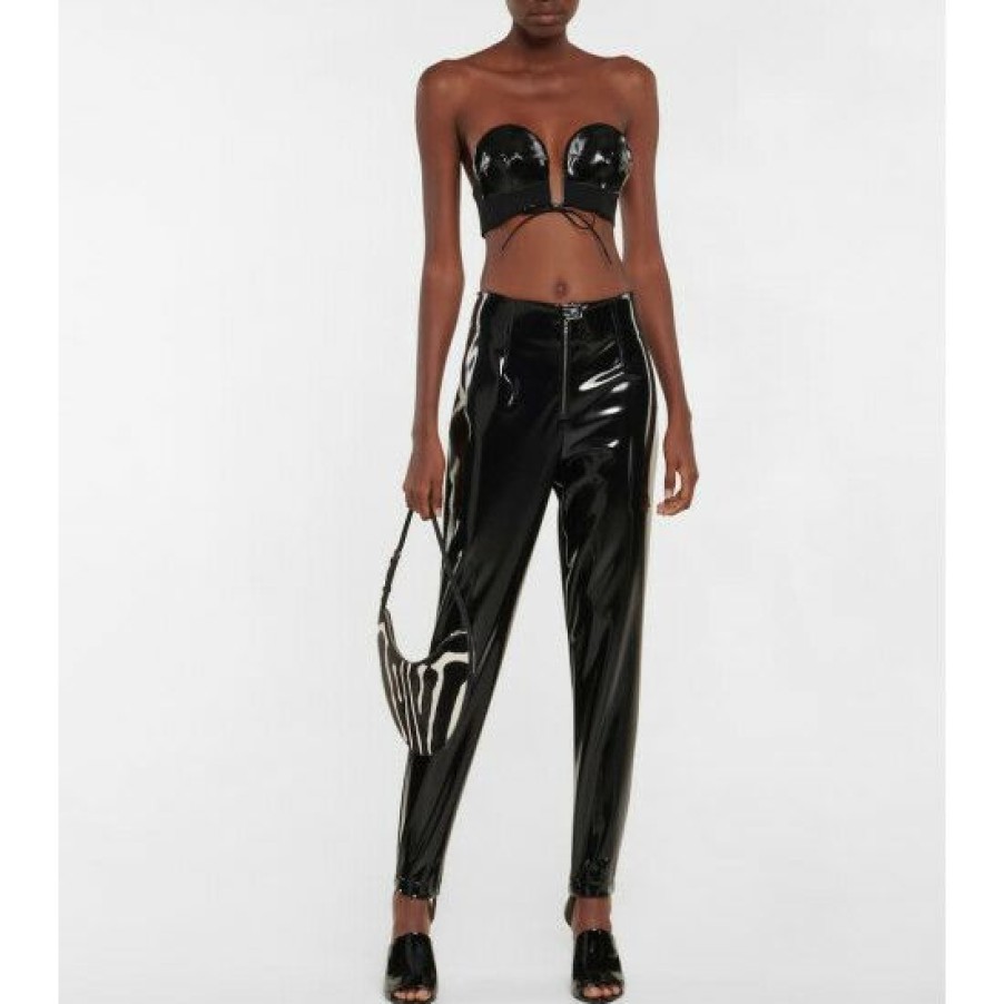 * Alaia Faux Leather Pants