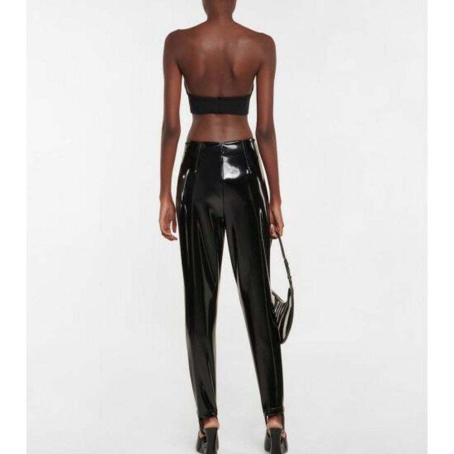 * Alaia Faux Leather Pants